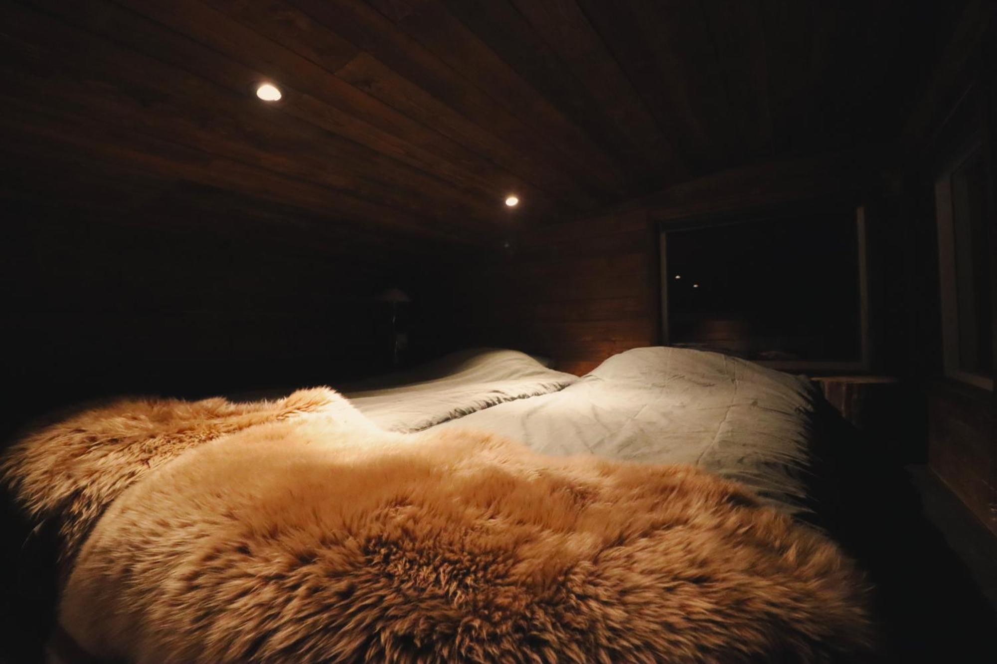 Reindeer River Lights Lodge Kiruna Bagian luar foto
